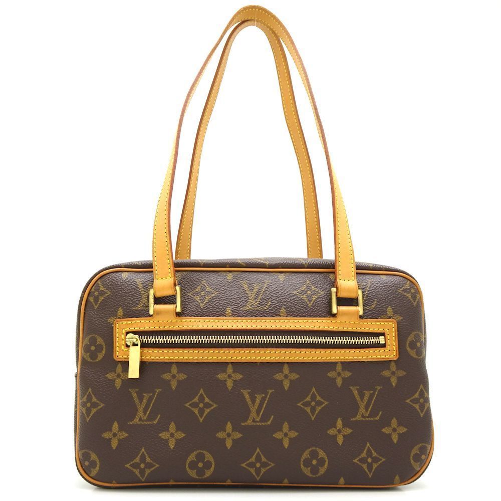 Louis Vuitton Monogram Cite MM Brown Shoulder Bag